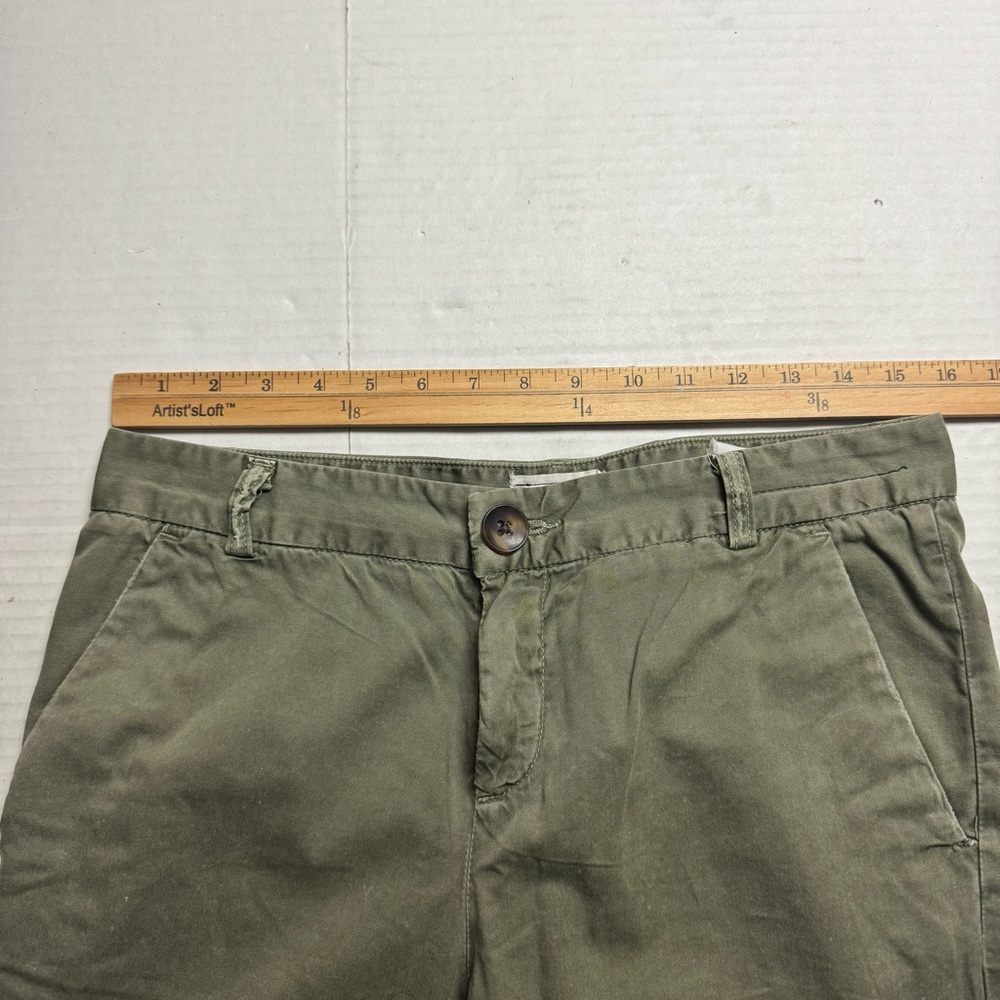 Current Elliott The Captain Trouser Workwear Pant In Army Green Size: 26 - Picture 7 of 9